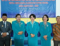 Pelantikan Pengurus PKK, Posyandu, dan Dekranasda Kabupaten Boven Digoel