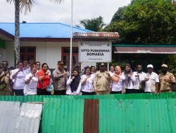 BUPATI BOVEN DIGOEL ANTAR DOKTER, TENAGA KESEHATAN DAN ALKES KE DISTRIK BOMAKIA