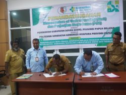 Pemkab Boven Digoel dan Poltekkes Kemenkes Jayapura Teken MoU, Perkuat Pengembangan SDM Kesehatan