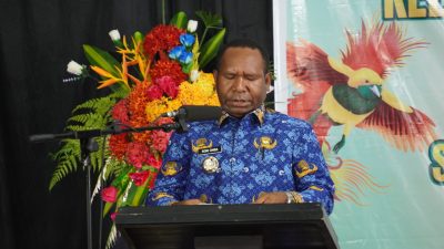 Bupati Boven Digoel Buka Kegiatan Temu Kelompok Informasi Masyarakat (KIM) Tahun 2025