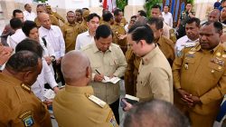 Bupati Boven Digoel Hadiri Pengarahan Presiden RI kepada Kepala Daerah se-Papua