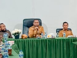Pemkab Boven Digoel Gelar Rakor Teknis Perencanaan Pembangunan Bersama Bapperida Provinsi Papua Selatan