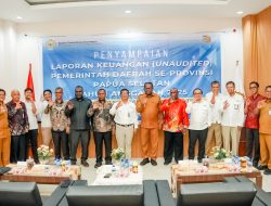 Penyerahan Laporan Keuangan Pemerintah Daerah TA 2025 kepada BPK Perwakilan Provinsi Papua Selatan