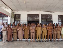 Sertijab Dinas Pendidikan Boven Digoel, Bupati Tekankan Tanggung Jawab Perbaikan Layanan